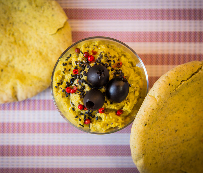 Mousse de guisantes